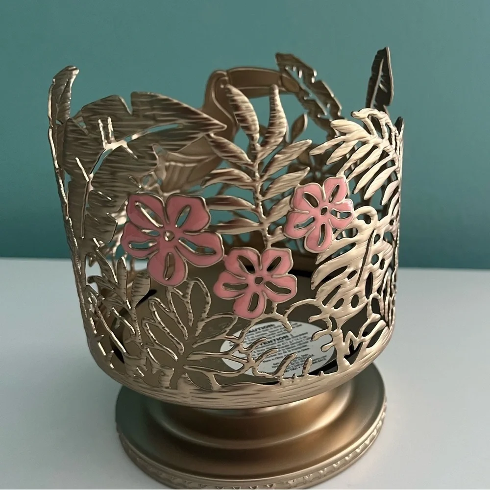 Bath And Body Works Tropical Toucan Safari 3 Wick Candle Holder